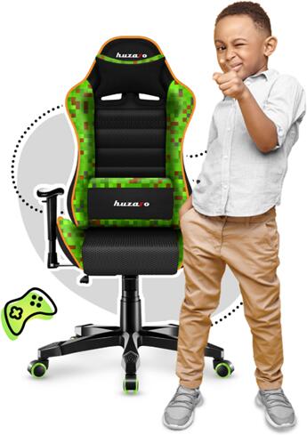 Křeslo herní HUZARO Ranger 6.0 Pixel Mesh dětské
