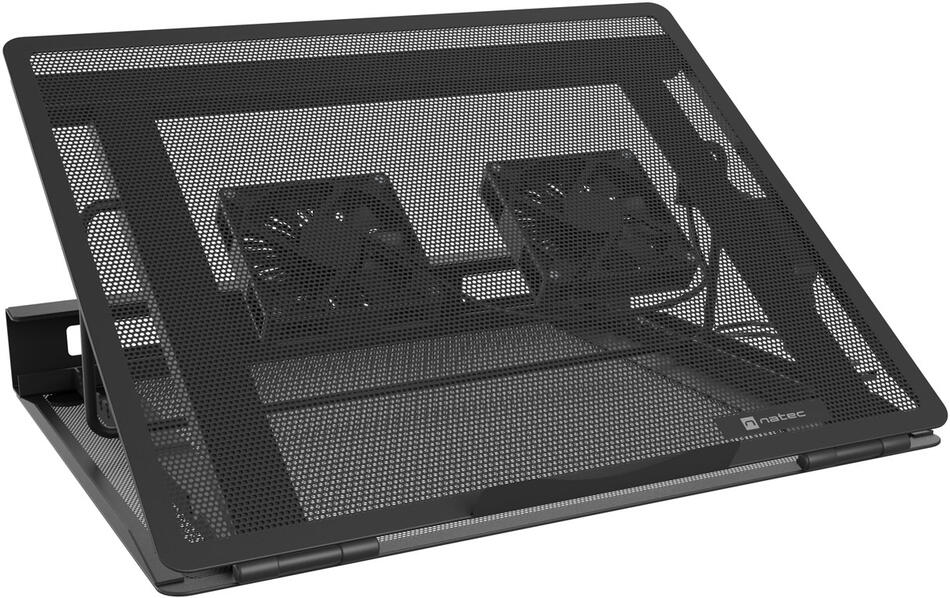 Stojan pod notebook NATEC TERN 2 PLUS, 12,1-17,3", 2 ventilátory (NPL-2349)