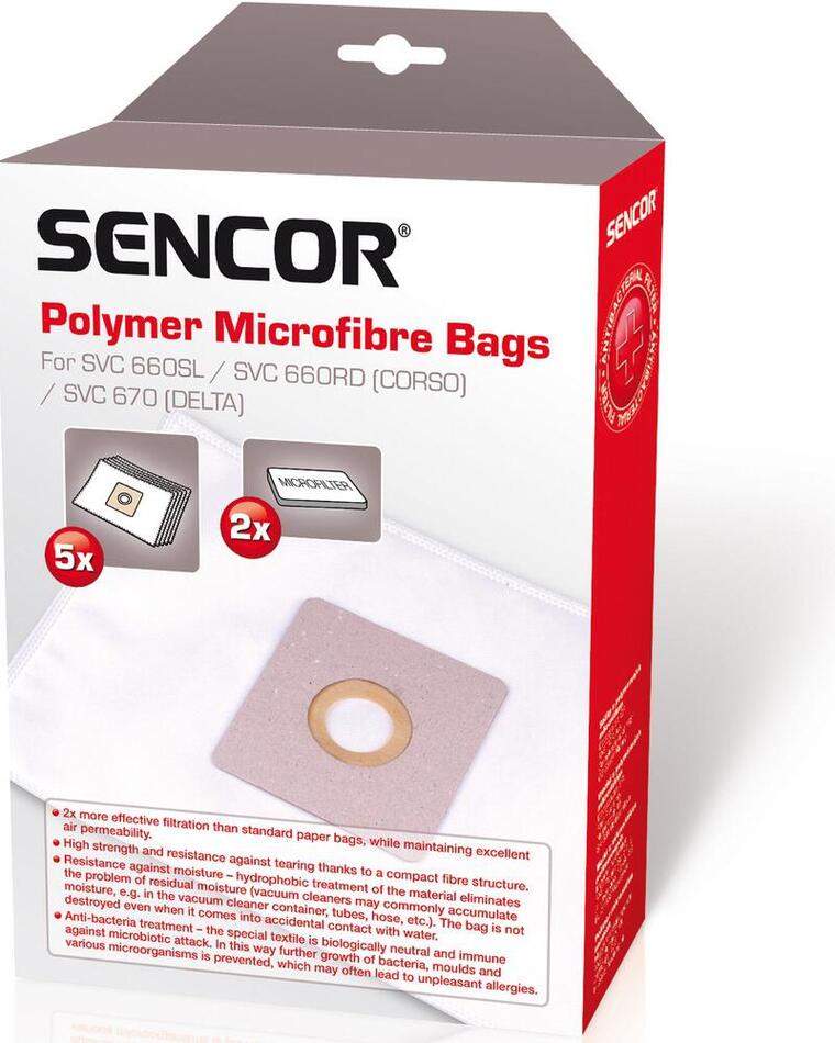 Sáčky do vysavače Sencor SVC 660/670
