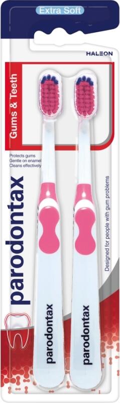 Parodontax Gums & Teeth Extra Soft zubní kartáčky pro dásně, duopack