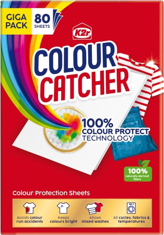 K2r Colour Catcher ubrousky do praní, 80 ks