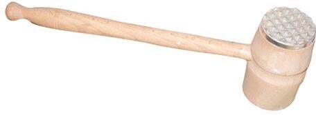 DŘEVOTVAR palička na maso 1str.33cm dřev.+ kov