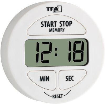 TFA minutka digitální se stopkami pr.5,5cm BÍ
