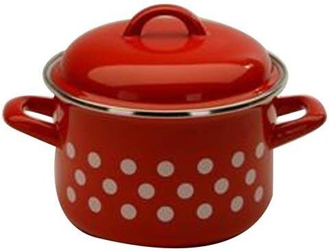 METALAC hrnec + poklice pr.18cm 3l PUNTÍK ČRV