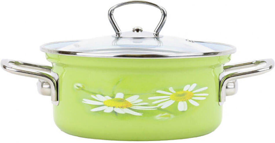 Kastrol Belis DAISY 24cm 4,5 l se skleněnou poklicí