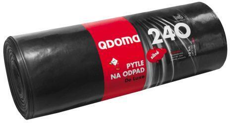 M.A.T. GROUP pytle na odpadky 240l (10ks) 120x145cm ČER 48µ SILNÉ