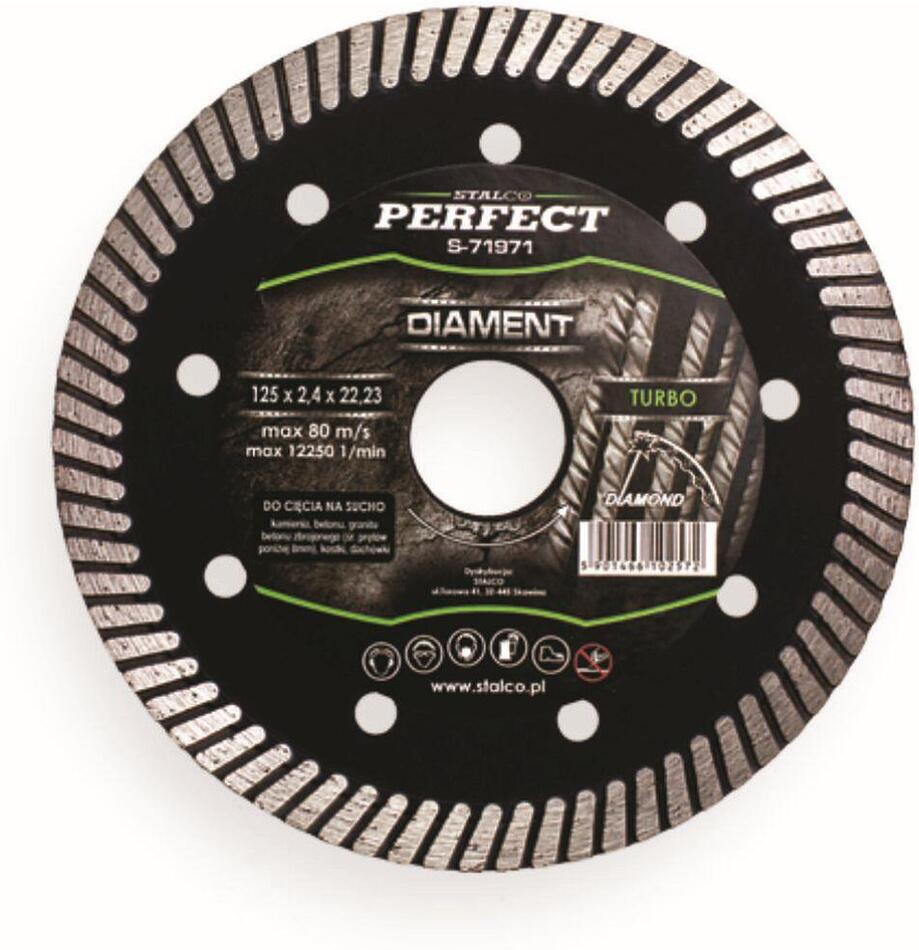 kotouč diamantový 125mm TURBO STALCO