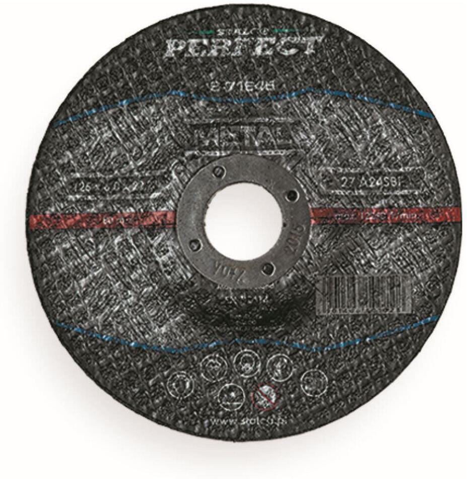 kotouč brusný na ocel 125x6,0x22,23mm STALCO