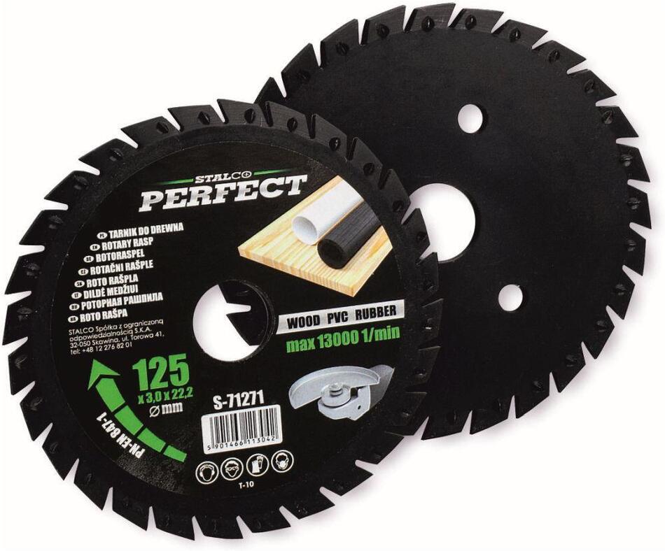 kotouč rotační 125x3,0x22,2mm pro úhl.brusky STALCO
