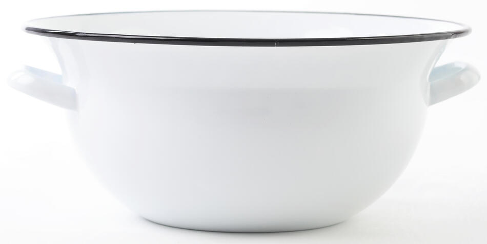 M.A.T. GROUP krajáč s uchy 32cm 6l smalt BÍ
