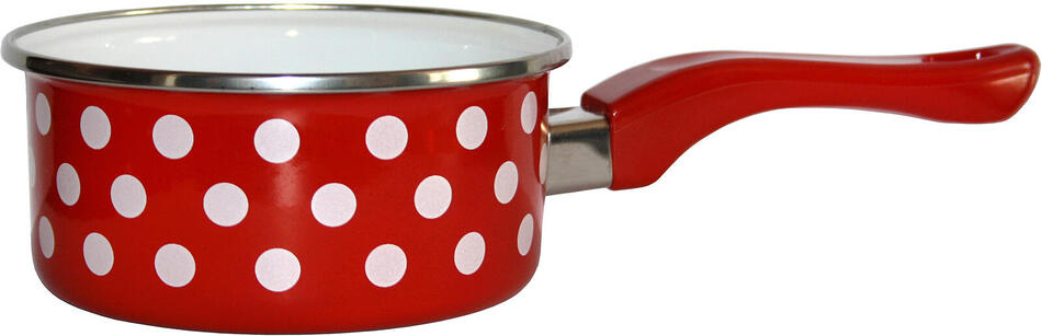 METALAC rendlík s ručkou pr.16cm 1,5l PUNTÍK ČRV