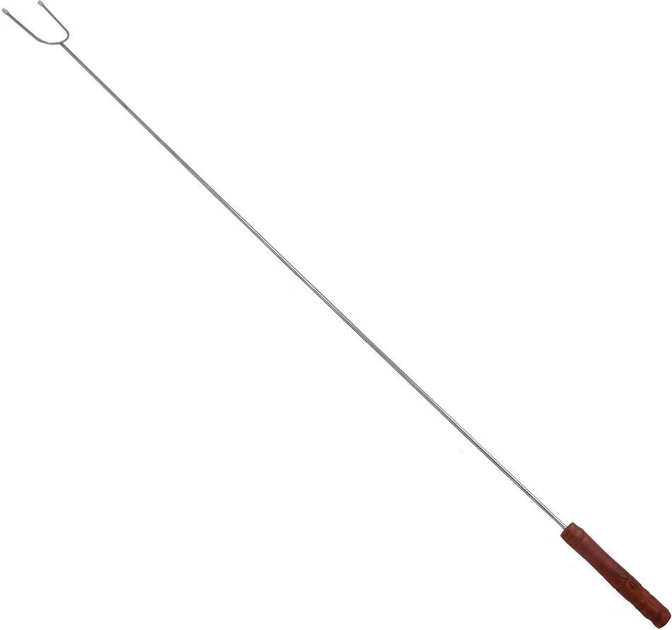 M.A.T. GROUP vidlice opékací 100cm nerez, dřev. rukojeť