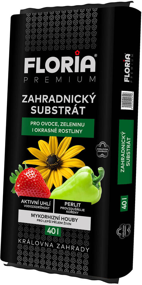 substrát zahradnický 40l FLORIA