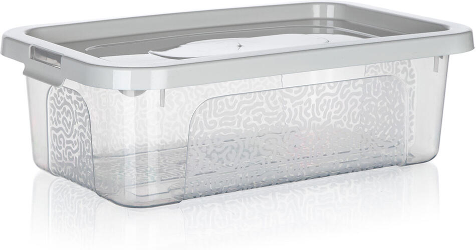 BRILANZ box úložný MULTIBOX 4,5l, 32x19x10cm, víko, klip, PH