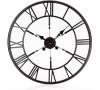 HOME DECOR hodiny nástěnné pr.60cm ANTIC BLACK
