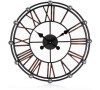 HOME DECOR hodiny nástěnné pr.50cm BRONZ