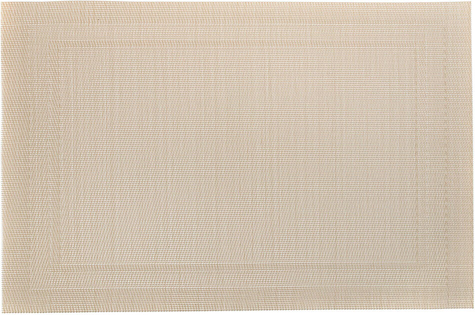 BANQUET prostírání PVC+PES 45x30cm RECTANGLE KRÉM