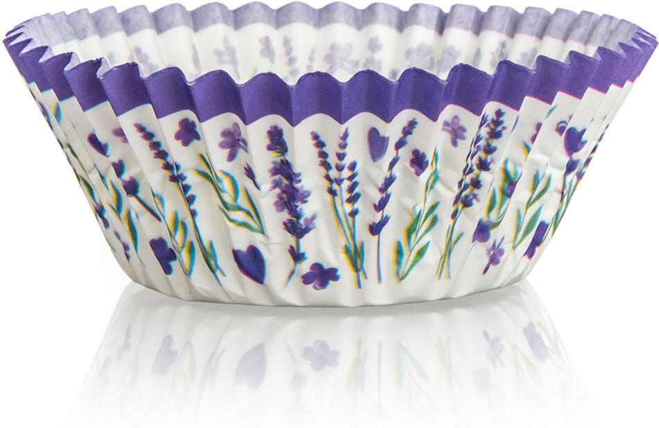 BANQUET košíček cukrářský 11,5x3cm papírový (60ks) LAVENDER