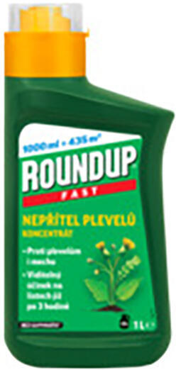 ROUNDUP FAST bez glyfosátu 1l koncentrát