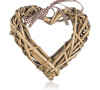 HOME DECOR dekorace SRDCE 15x15cm ratan