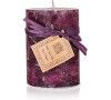 HOME DECOR svíčka pr.6,8x9,5cm PURPLE