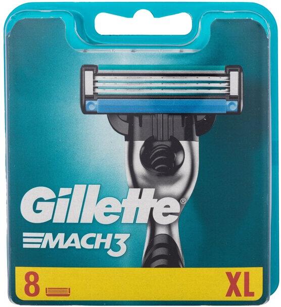Náhradní břit Gillette Mach3, 8 ml