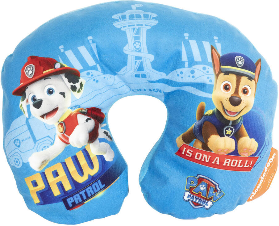 Disney Cestovní polštářek Paw Patrol modrá