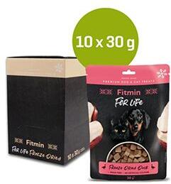 Fitmin FL dog,cat poch. Mrazem sušené kachní 10x30g