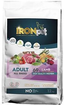 IRONpet Dog Adult All Breed Lamb 12kg
