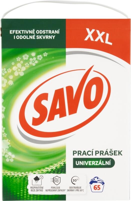 Savo prací prášek Univerzál 65 praní, 4,55kg