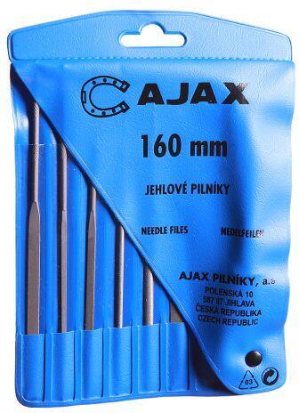 AJAX pilník jehlový sada 160/2 6díl.