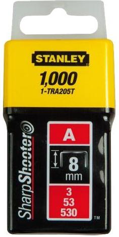 spony 8mm typ A (1000ks) STANLEY