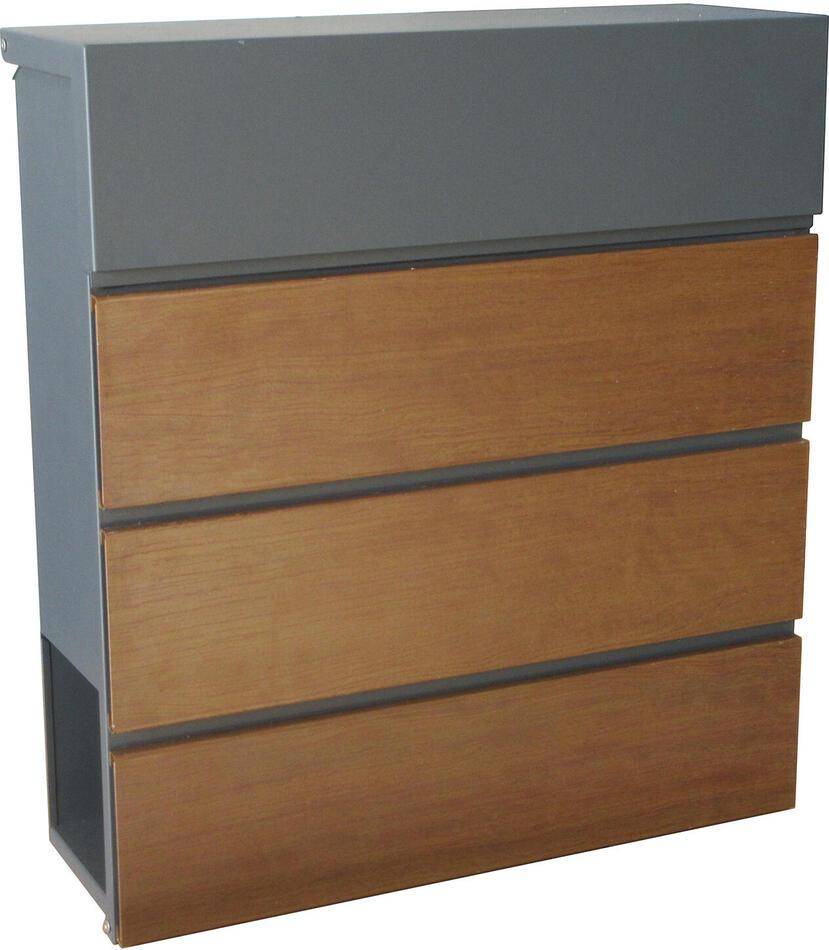 M.A.T. GROUP schránka poštovní 370x410x130mm dekor DŘEVO