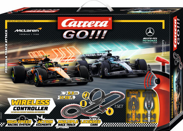Autodráha Carrera GO 62617 Formula Track Attack