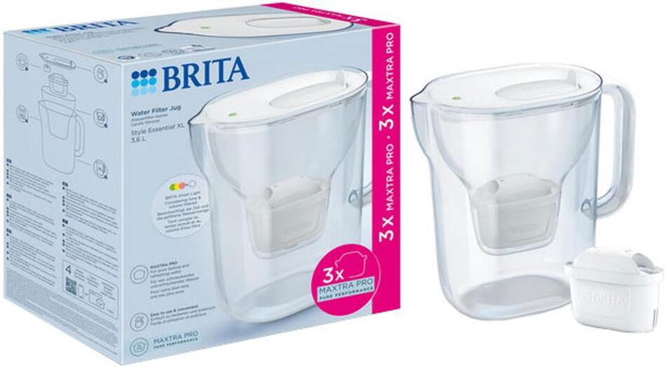Filtrační konvice Brita Style Essential 3,6 l white +