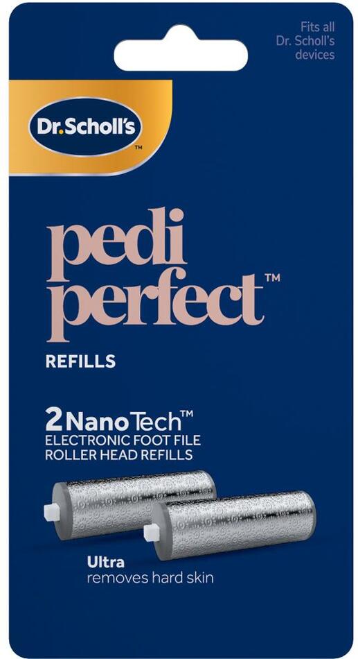 Brusný váleček Scholl PediPerfect NANO 2pcs