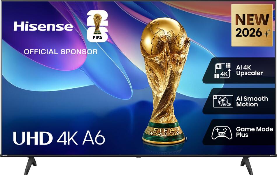 UHD Smart 4K TV Hisense 58A6S
