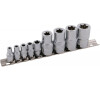 sada 1/4", 1/2" 9díl. hlavic TORX, E5-E18 FESTA