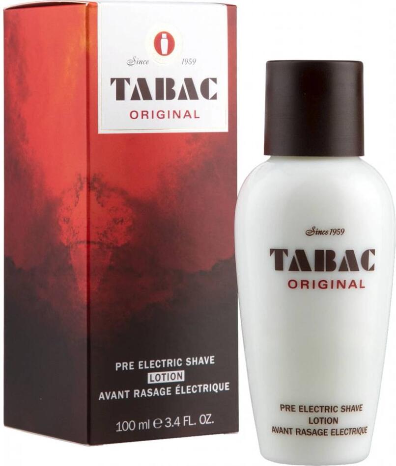 Přípravek před holením TABAC Original Pre Electric Shave Splash, 100 ml