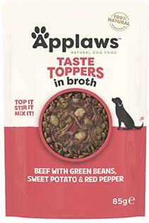 Applaws Dog kapsa Toppers Broth hovězí s batáty 85g