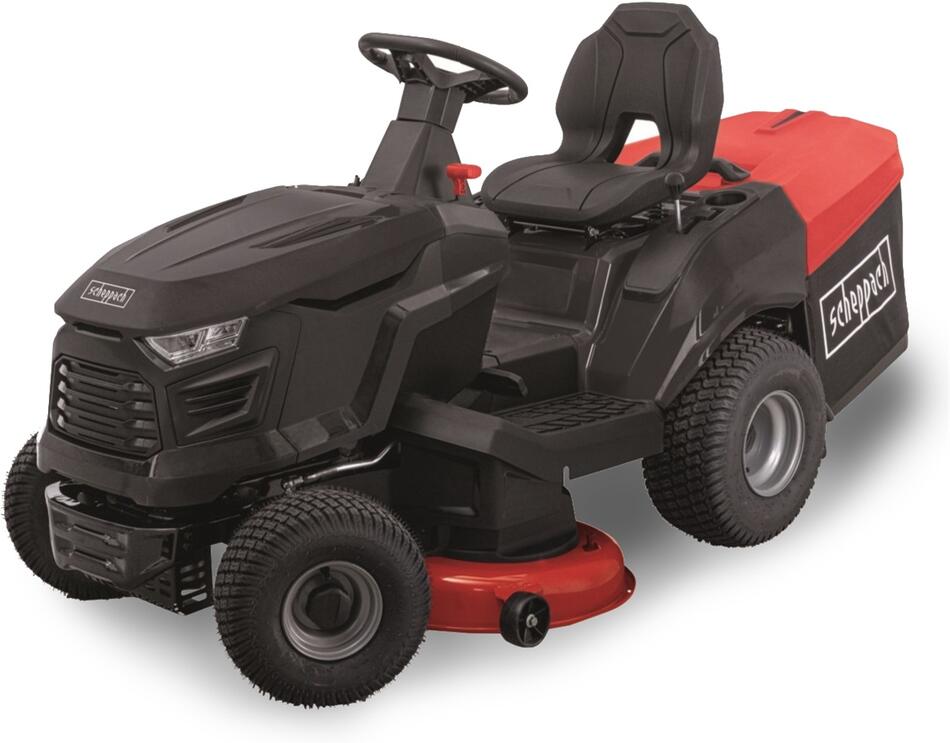 Scheppach TMR 452-98H-RD, travní traktor 98 cm se zadním výhozem a hydrostatickou převodovkou