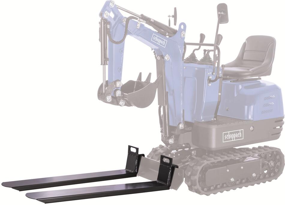 Scheppach Paletové vidle, pro EXC 1400