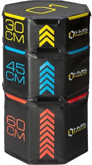 Sada osmihranných Plyo boxů HMS Premium PYOBS01