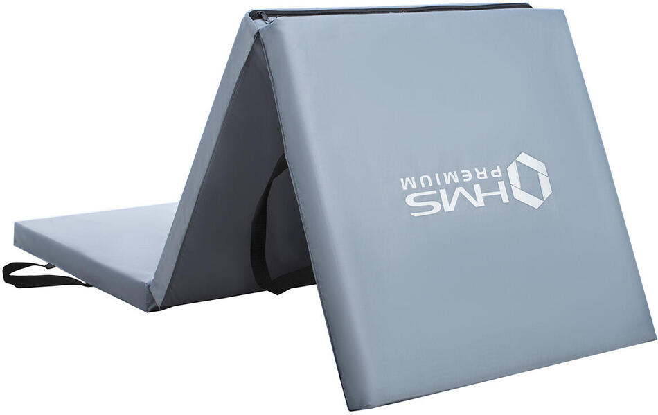 Skládací žíněnka HMS Premium MGS02 šedá