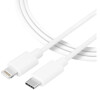 Tactical Smooth Thread Cable USB-C/Lightning 1m White (8596311153068)