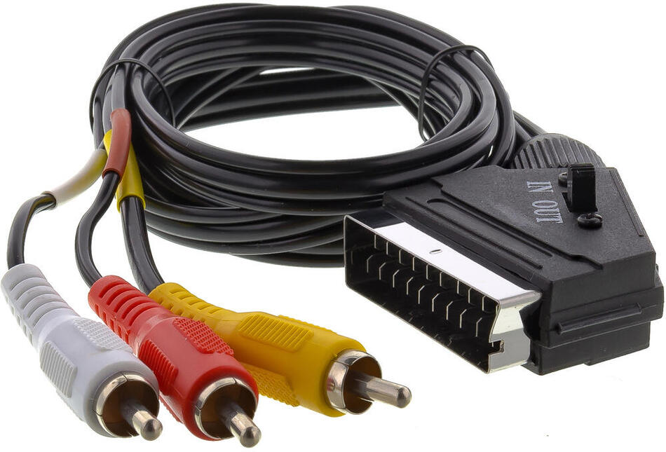 Kabel Sencor SAV 163-015 SCART-3RCAM PŘEPÍNA P