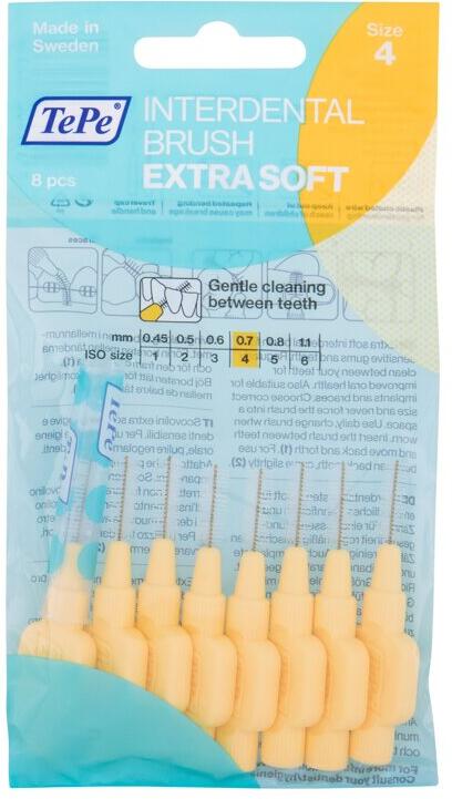 Mezizubní kartáček TePe Extra Soft, 8 ml (0,7 mm)