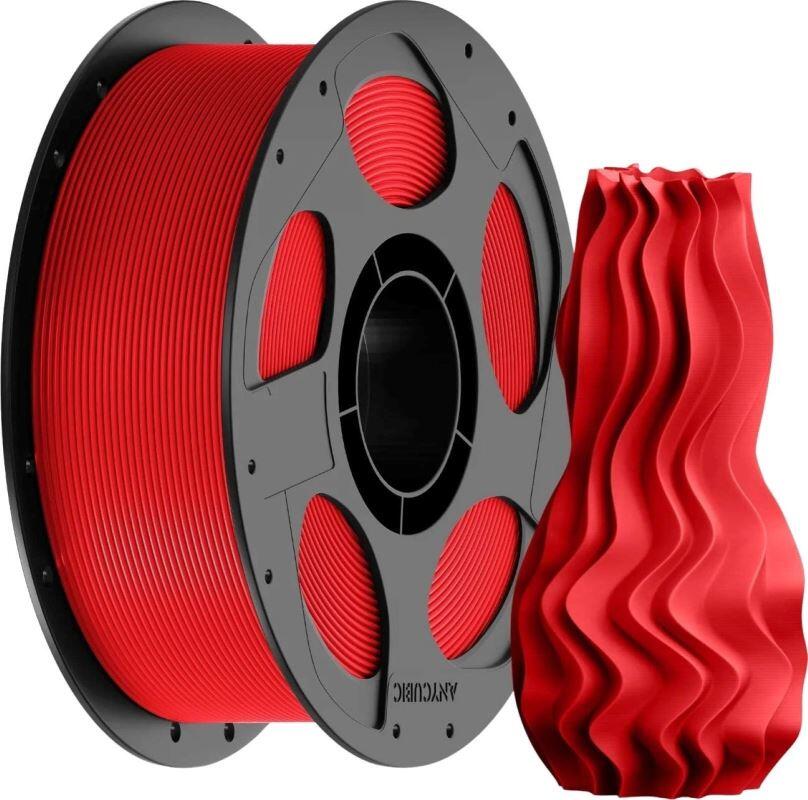 AnyCubic PLA+ struna 1,75 mm pro 3D tiskárnu, 1kg, Červená (AHPLPBE)