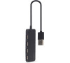 USB hub Gembird 4-port, černý