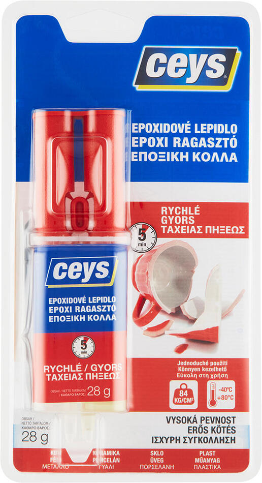CEYS lepidlo epoxidové 28g, 5min. EPOXICEYS
